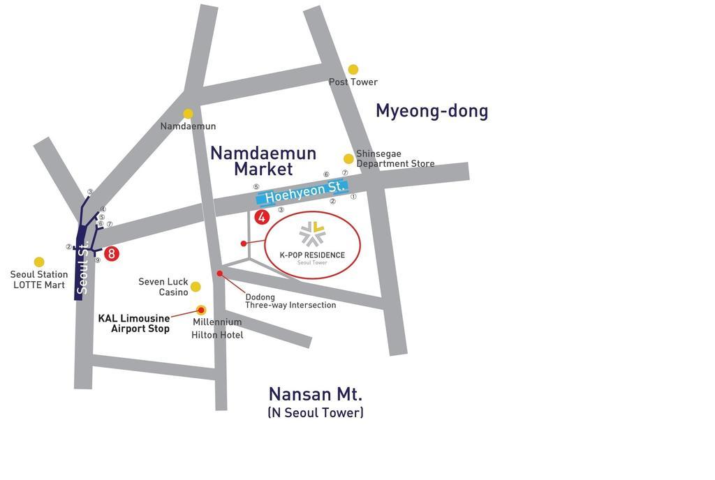 K-Pop Hotel Seoul Tower Seul Quarto foto